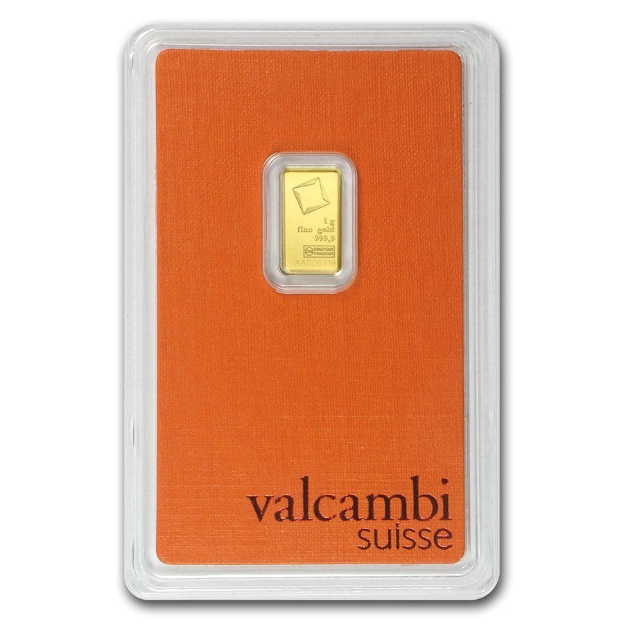 1 g baar Valcambi